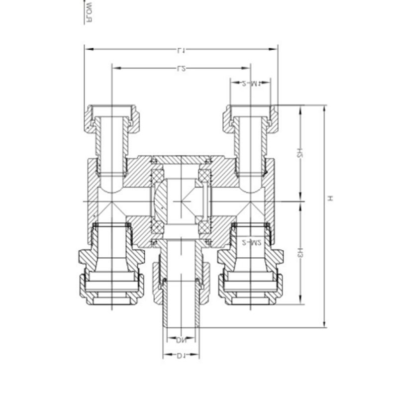 Cryogenic Three Way Ball Valve For Tanks Ningbo Docan Valve